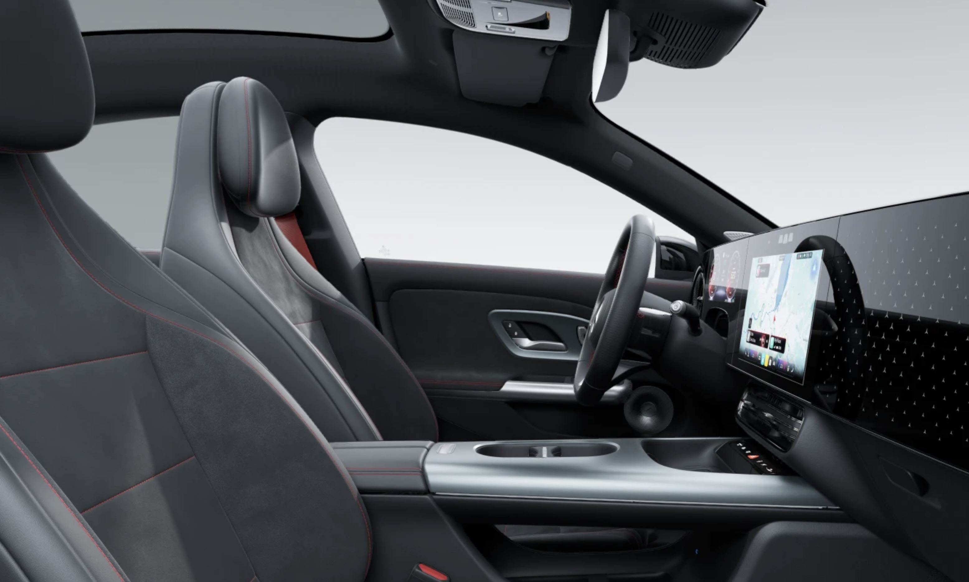 MERCEDES CLA EQ 350 4MATIC AMG | ELEKTRO NOVINKA | první auto ve výrobě | černá s černým interiérem | moderní městské nadčasové auto | elektromobil | nákup online | AUTOiBUY.com
